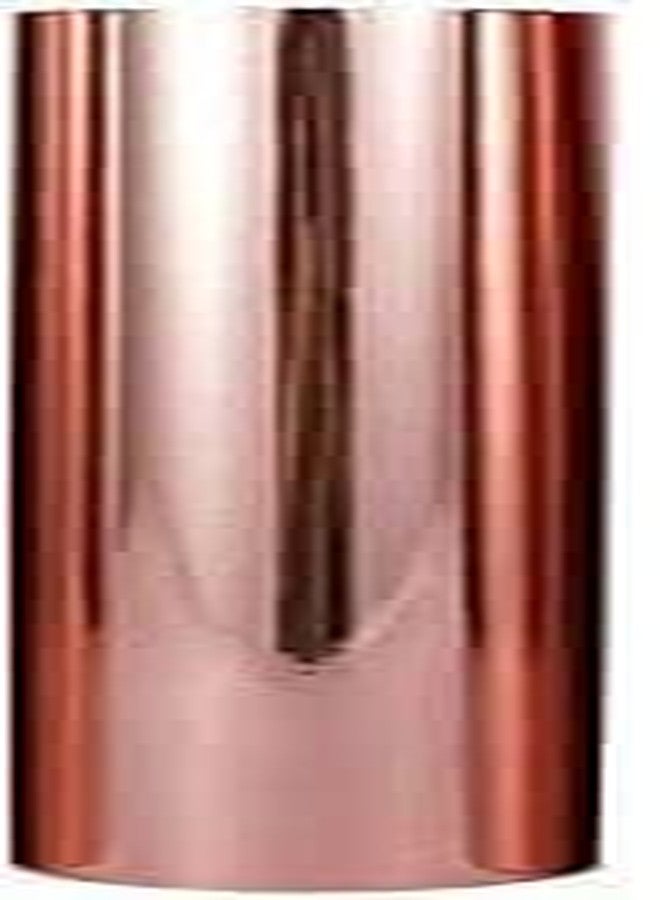 صن بيرد ملصقات جدارية من صن بيرد، ورق لاصق ذهبي وردي، ذاتي اللصق، مظهر معدني، ورق جدران، فيلم ورق جدران، ديكور منزلي، بطانة أثاث وأرفف (كروم ذهبي وردي، 12 × 100 بوصة) - Image 4